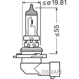 Bec 12v hb4 51 w night breaker laser nextgen +150% osram