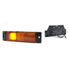 Lampa gabarit led 1235 w45 12v-24v pozitie portocaliu was