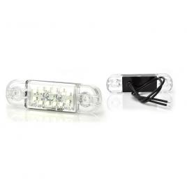 Lampa gabarit led 716 w97.3 12v-24v pozitie alb was