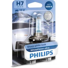 Bec far h7 55w 12v white vision ultra (blister) philips