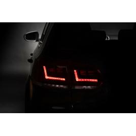 Set 2 stopuri full led pentru vw golf vi (2008-2012) ledriving semnal dinamic ledtl102-cl osram