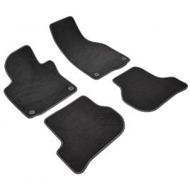 Set covorase auto mocheta umbrella pentru volkswagen golf vi  (2008-)- sisteme fixare rotunde