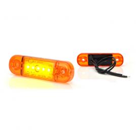Lampa gabarit led 711 w97.2 12v-24v pozitie portocaliu was