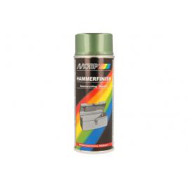 Spray lac cu uscare rapida (hammer finish) verde 400 ml