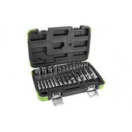 Set 28 tubulare torx scurte si lungi jbm