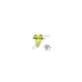 Clips tapiterie pentru bmw 7.6x21.5mm - galben set 10 buc