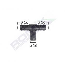 Conector teu furtun conducte diametru 16 mm set 5 buc