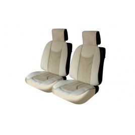 Huse scaun anatomic bej- set 2 buc