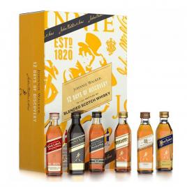 Johnnie walker calendar discovery, whisky 12×0.05l