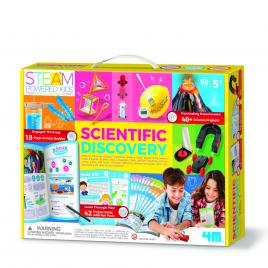 Kit stiintific - descoperiri stiintifice vol. 1 - 42 experimente steam kids