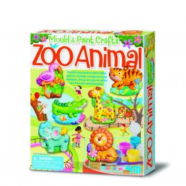 Atelier creativ modeleaza si picteaza - animale zoo