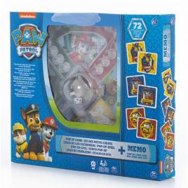 Joc cu zaruri si memory game paw patrol