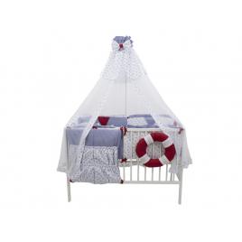 Lenjerie mykids ocean 9 piese 120x60 cm