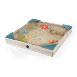Cutie de nisip din lemn junior 90x90 plum