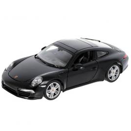 Masinuta metalica porsche 911 negru scara 1:24