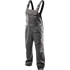 Pantalon cu pieptar de lucru gri nr.xl/56 neo tools 81-430-xl