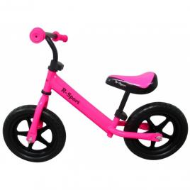 Bicicleta fara pedale cu roti din spuma eva r-sport r7 - roz