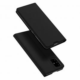 Husa samsung galaxy a51, dux ducis skin pro flip book, negru