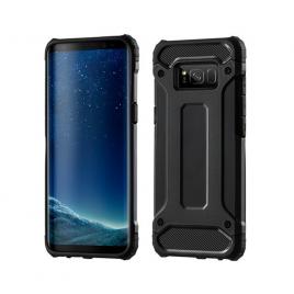 Husa hybrid armor pentru samsung galaxy s8 plus, negru