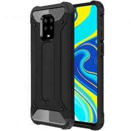 Husa hybrid armor pentru xiaomi redmi note 9s   note 9 pro, negru