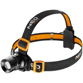 Lanterna frontala led-cree xp e 250lm 3w neo tools 99-201