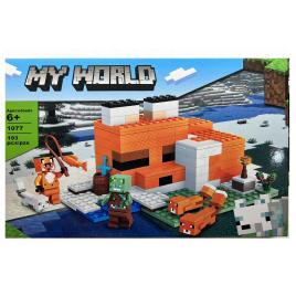 Set de constructie OEM, My World of Minecraft, 193 piese