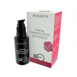 Crema contur ochi cu rosa mosqueta BIOEARTH, 30 ml