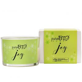 Lumanare parfumata bio 10 Joy 120g PuroBio Home