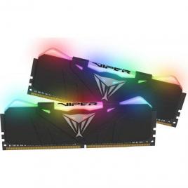 Memorie RAM Patriot Viper RGB Black 16GB DDR4 3000MHz CL15 1.35V Dual Channel Kit