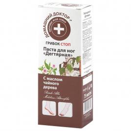 Crema antifungica pentru picioare cu gudron de mesteacan si arbore de ceai, 75 gr, Doctorul Casei