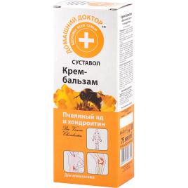 Crema antiinflamatoare pentru probleme articulare cu venin de albine si chondroitin, 75ml, Doctorul Casei