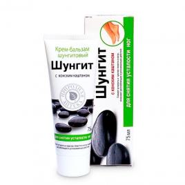 Crema-balsam pentru picioare obosite cu shunghit, castan si iedera, 75 gr, Shunghit