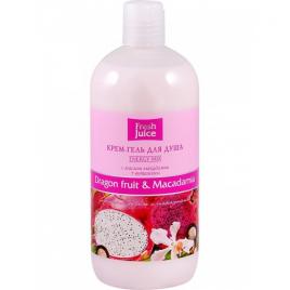 Gel de dus cremos cu extract de pitaya si ulei de macadamia, 500 ml, FRESH JUICE