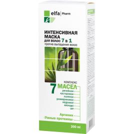 Masca impotriva caderii parului cu 7 uleiuri, arginins si proteine, Elfa Farm . 200ML