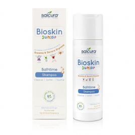Sampon Salcura Bioskin Junior pentru bebelusi si copii, scalp uscat cu eczeme si coji, 200 ml