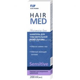 Sampon pentru scalp sensibil cu ulei din seminte de Chia, 200 ml, Elfa Farm