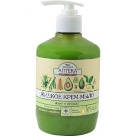 Sapun lichid cu extracte de aloe si avocado, ZELENAYA APTEKA, 460 ml