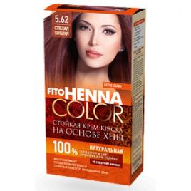 Vopsea de par permanenta fara amoniac Henna Color 5.62 VISINA PUTREDA , FITO COSMETIC, 115 ml