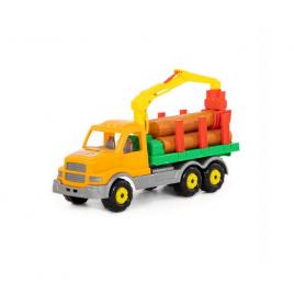 Camion cu lemne - gigant 47x16x26 cm wader