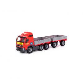 Camion cu remorca - volvo powertruck 77x19x25 cm wader