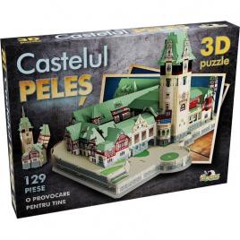 Puzzle 3d - castelul peles