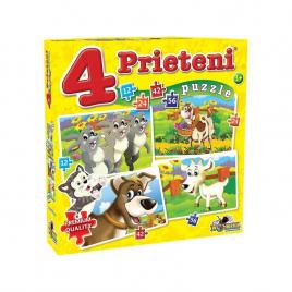 Puzzle 4 prieteni mari 12 24 42 56