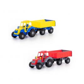 Tractor cu remorca - altay 59x17x18cm polesie