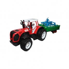 Tractor cu remorca si utilaj 51 cm