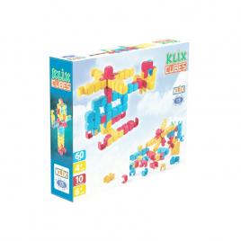 Joc constructii klix cubes 60 piese/cutie