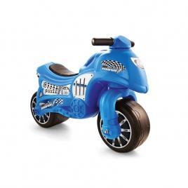 Motocicleta fara pedale albastru 50x71x27 cm - dolu