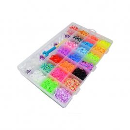 Set creativ elastice 4200 piese/cutie