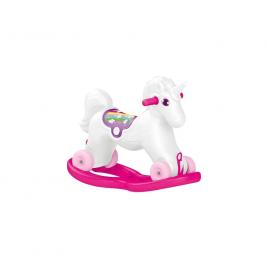 Unicorn balansoar cu rotile 50x34x70 cm - dolu