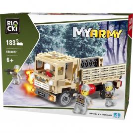 Blocki my army camion militar 183 piese