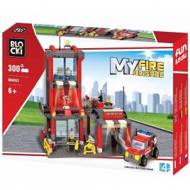 Blocki my fire brigade statie pompieri 300 piese